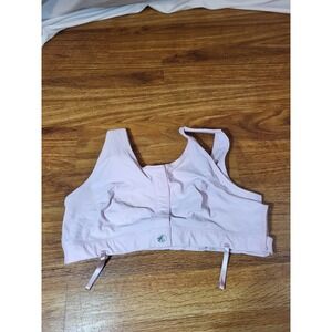 MASTHEAD Women's Pink ELIZABETH Surgical Bra Mastectomy Breast Surgery Medium